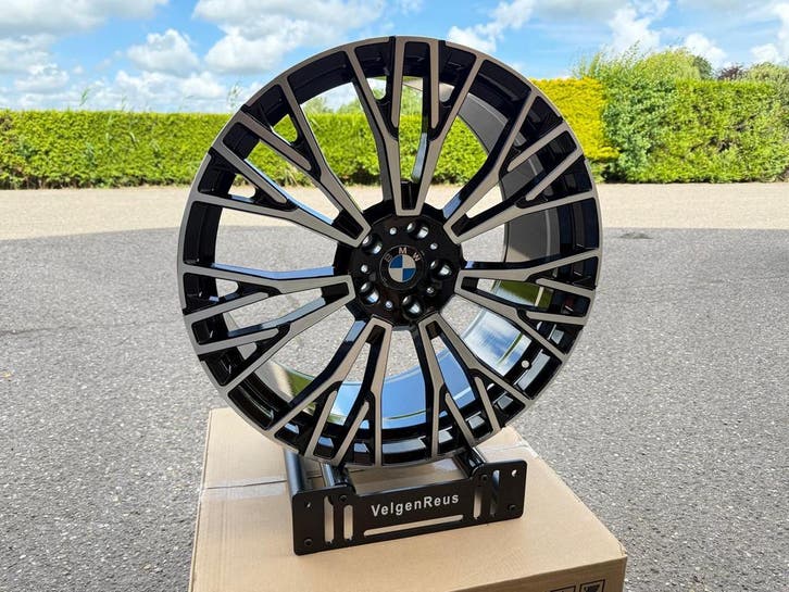 22 inch BMW 745M look velgen X5 X6 X7 - 5 x 112, Auto-onderdelen, Banden en Velgen, Velg(en), Nieuw, 12 maanden garantie, Overige maten