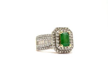 Zonder minimumprijs - Ring - 18 karaat Geel goud - 1.30ct., Nieuw