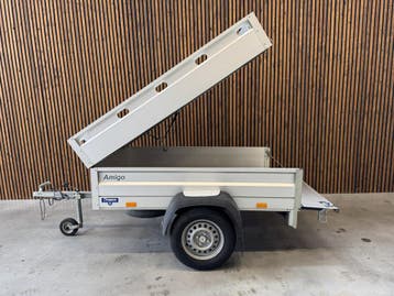 Hapert Amigo Bagagewagen 180x114x52 750kg Enkelas (MARGE), Nieuw