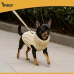 Purlov gebreide hondentrui beige S voor kleine honden, Ophalen of Verzenden, Nieuw