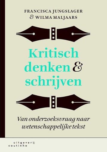 Kritisch denken & schrijven, 9789046905388, Boeken, Studieboeken en Cursussen, Verzenden, Zo goed als nieuw, HBO