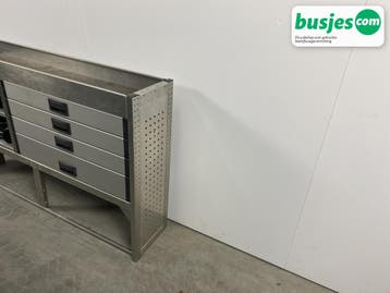 Aluca bedrijfswageninrichting 1500x320x950mm (3301), Ophalen of Verzenden