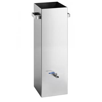 GGM Gastro | Tank voor het reinigen - 300x300x(H)990mm - RVS, Verzenden, Nieuw in verpakking, Fornuis, Frituur en Grillen