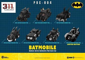Beast Kingdom - Pull Back Cars - DC Comics - Batmobile - 6, Verzenden, Nieuw
