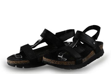 Panama Jack Sandalen in maat 42 Zwart, Verzenden, Zwart, Sandalen of Muiltjes, Zo goed als nieuw