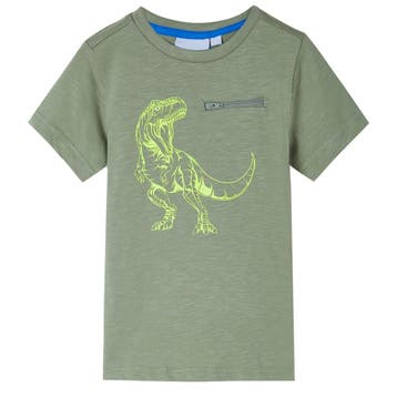 vidaXL Kindershirt met korte mouwen 104 lichtkakikleurig, Verzenden, Nieuw