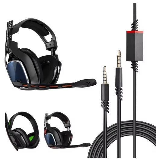 Headset Kabel 2m met Inline Mute Gaming Audio, Audio, Tv en Foto, Audiokabels en Televisiekabels, Nieuw, Verzenden