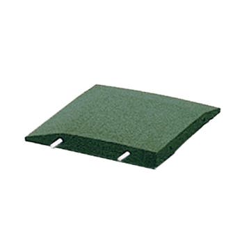 Hoekstuk rubber rand speelplaats / opsluitband L-vormig - 40, Tuin en Terras, Verzenden, Nieuw