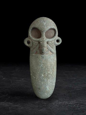 Taíno-cultuur van de 10e tot de 15e eeuw na Christus Steen, Antiek en Kunst