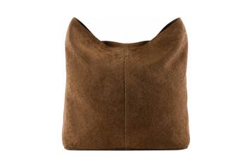 Manfield Handtas Bruin, Verzenden, Zo goed als nieuw, Bruin
