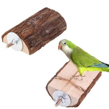 Houten Vogel Zitplatform voor Kooi – Zitstok voor Parkieten, Dieren en Toebehoren, Vogels | Overige Vogels