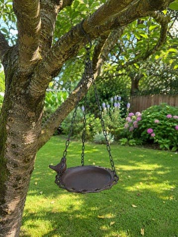 Decoratief ornament - Vogelvoederschaal