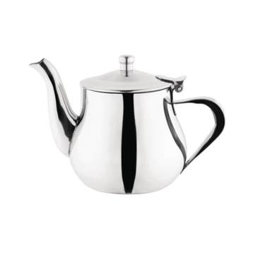 RVS Arabische  theekan | 0,4L | Met flip-top deksel Olympia, Verzenden, Nieuw in verpakking