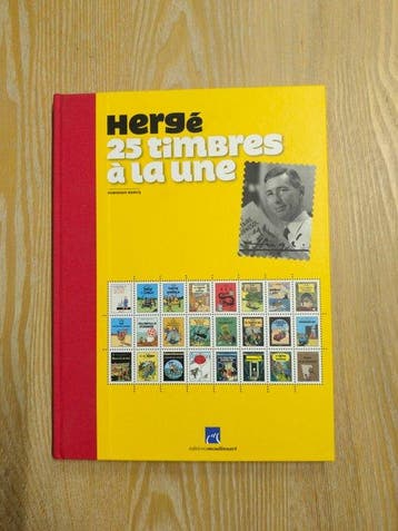 Tintin - Hergé 25 timbres à la une - 1 Album - Eerste druk -, Nieuw