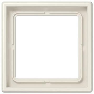 Jung LS990 afdekraam 1-voudig crème - LS981W, Nieuw, Stopcontact