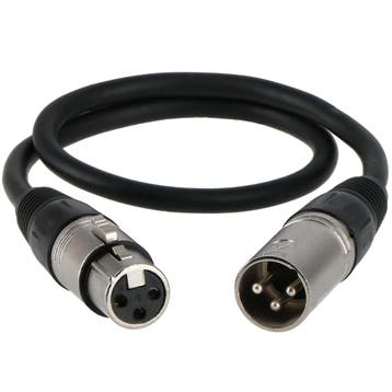 Devine MIC100/0.5 XLR microfoon- en signaalkabel 0.5 meter, Verzenden, Nieuw
