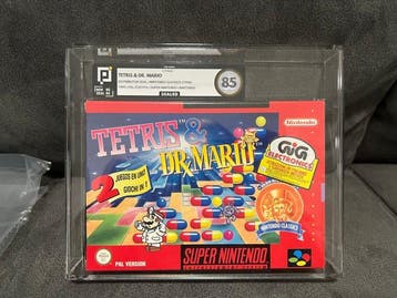 Nintendo - Super Nintendo - Tetris & Dr. Mario - Videogame -, Nieuw