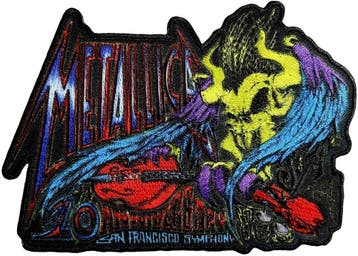 Metallica Fillmore S & M Poster Patch officiële merchandise, Verzamelen, Ophalen of Verzenden, Nieuw, Kleding