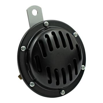 Claxon | Groot | Universeel | 12V | Zwart, Motoren, Verzenden, Nieuw