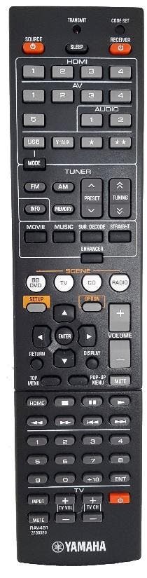 Afstandsbediening Yamaha rav491 zf30320, Ophalen of Verzenden, Nieuw, Origineel