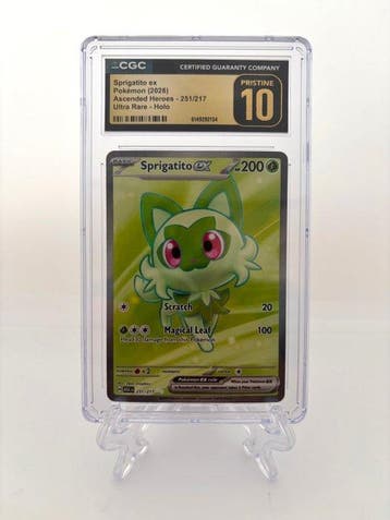 Pokémon - 1 Graded card - Sprigatito ex - Ascended Heroes -, Nieuw