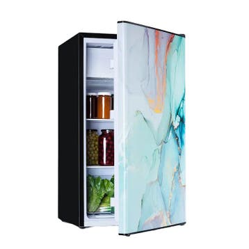 CoolArt 79L koelvriescombinatie | Pastel | JouwKlimaatkast, Refurbished, Ophalen of Verzenden, 45 tot 60 cm, Met vriesvak