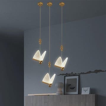 Luxe Vlinder Hanglamp - Moderne LED Plafondlamp voor Slaapka, Verzenden, Nieuw