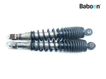 Achter Schokbreker SYM GTS 250 Joymax 2006-2010 (GTS250) Set, Verzenden, Gebruikt