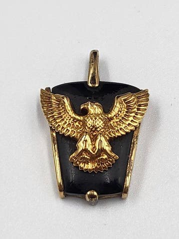 Franklin Mint - Aigle – Sterlingzilver 925 – Goudkleurige