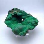 Museale, malachiet-geode, sferisch, natuurlijk Geode -