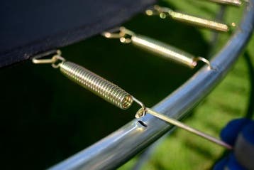 Trampoline 374cm | Net+Ladder | Nieuw | OP=OP, Ophalen of Verzenden, Nieuw