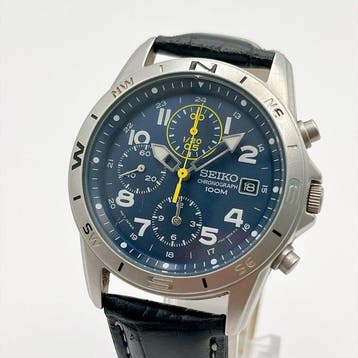 Seiko - Chronograph 100M - Zonder minimumprijs - Heren -