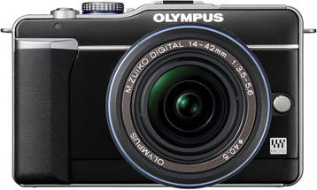 Olympus Pen E-PL1 Systeemcamera + 14-42mm Lens - Zwart, Verzenden, Zo goed als nieuw