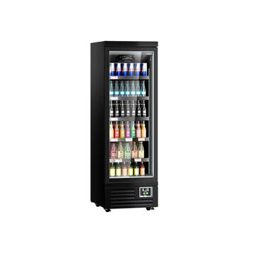 GGM Gastro | Wandkoelmeubel - 630mm - 443 liter - 1 glazen |, Verzenden, Nieuw