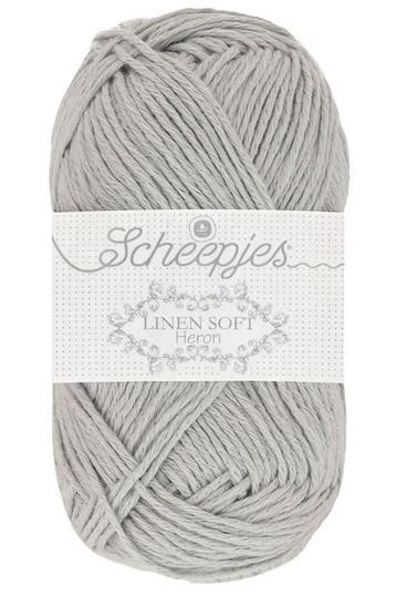 Scheepjes Linen Soft - 618 lichtgrijs - Linnen/Katoen Gare, Ophalen of Verzenden, Nieuw