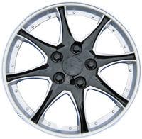 4-Delige Wieldoppenset Alaska 16-inch zilver/zwa6t, Ophalen of Verzenden, Nieuw