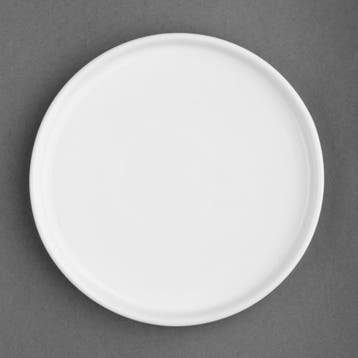 Olympia Whiteware platte ronde borden 210 mm (6 stuks), Verzenden, Nieuw