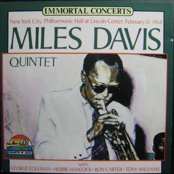 Miles Davis Quintet, The - New York City, Philharmonic Hall, Ophalen of Verzenden, Gebruikt