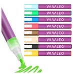 Maaleo Acrylmarkers set 8 kleuren met 8 ml acrylverf, ca...., Ophalen of Verzenden, Nieuw