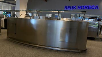 Marrone gereviseerd uitgifte kookeiland, Zakelijke goederen, Horeca | Keukenapparatuur, Ophalen, Gebruikt, Fornuis, Frituur en Grillen