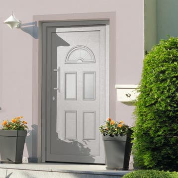 vidaXL Voordeur 98x198 cm wit, Verzenden, Nieuw