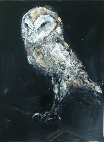 Dorien Plaat - Scratchy owl
