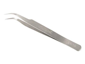 Pincet 115mm - gebogen - TS-15 - antimagnetisch, Ophalen of Verzenden, Nieuw