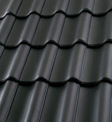 € 18,50 per m2 Dakpannen: Röben Bornholm antraciet, Steen of Klei, Verzenden, Nieuw, 15 m² of meer