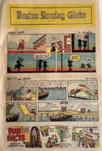 The Boston Sunday Globe Comic section - Pogo, Mutt and Jeff, Nieuw