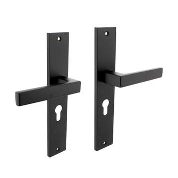Intersteel Deurkruk Hera op schild profielcilinder 55mm -, Verzenden, Nieuw