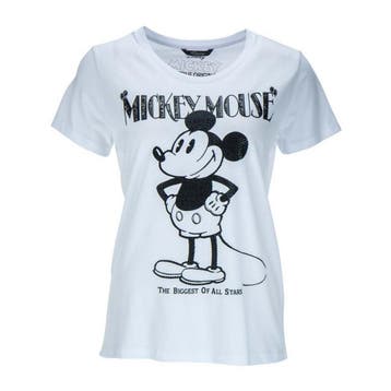 Princess goes Hollywood • wit t-shirt met Mickey • 36, Princess goes Hollywood, Verzenden, Wit, Nieuw