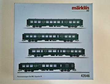 Märklin H0 - 43546 - Modeltrein personenwagonset (1) - Set, Nieuw