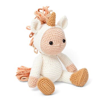 Eenhoorn Eden Haken - Beesie-Poppen - Haakpret Anja Toonen, Ophalen of Verzenden, Nieuw