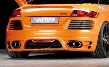 Rieger achterbumper | TT (8J): 09.06- - Coupé, Roadster | st, Verzenden, Nieuw, Audi